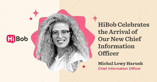 HiBob Welcomes New Chief Information Officer to Supercharge Innovation and Growth - Michal-Lewy-Harush_CIO_PR-Sharing-Banner.png
