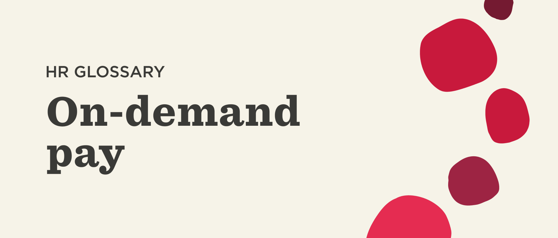 What is on-demand pay? | HiBob