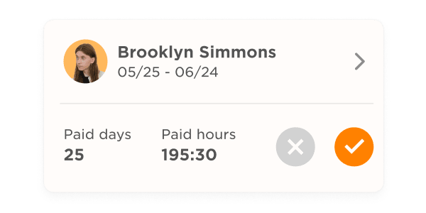 Employee experience platform - Time and Attendance