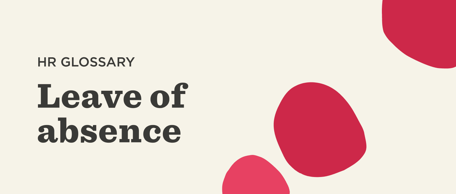 Leave of absence