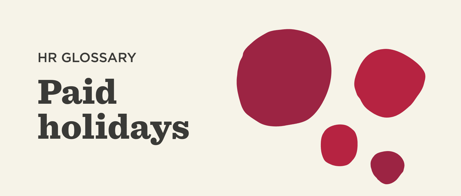 Paid Holidays