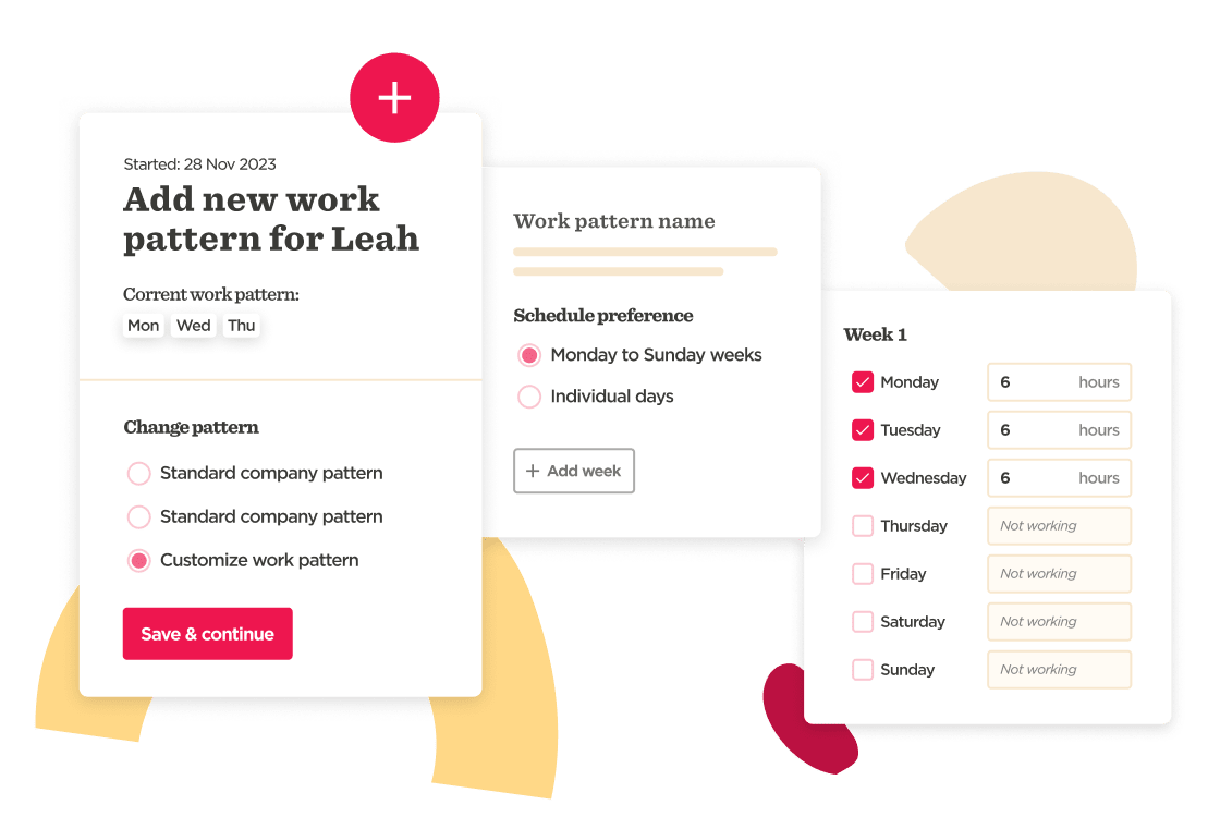 Payroll customization