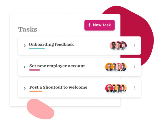 Task list, New task