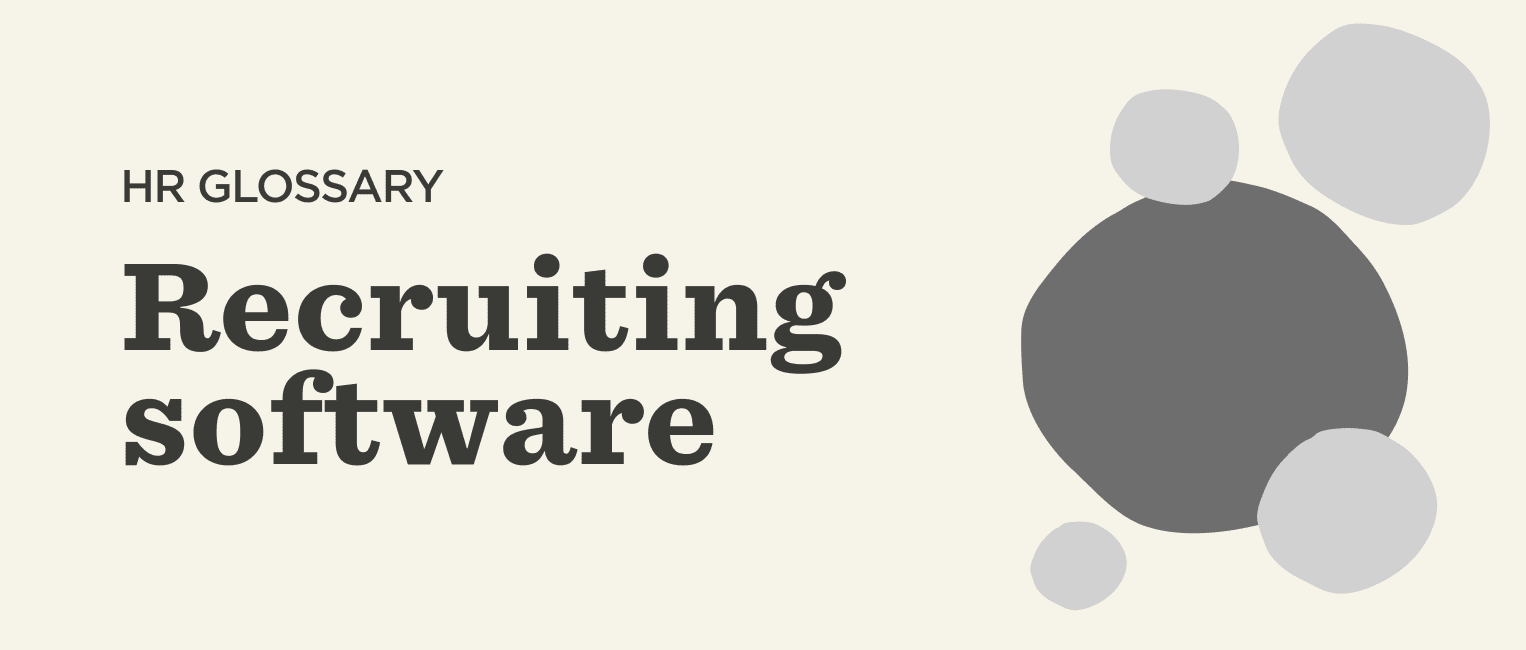 Recruiting software