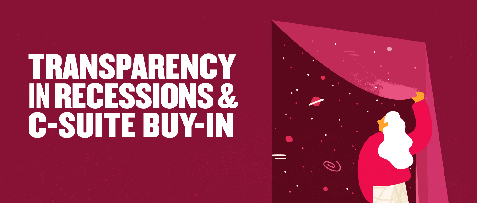 Organizational Transparency in Recessions